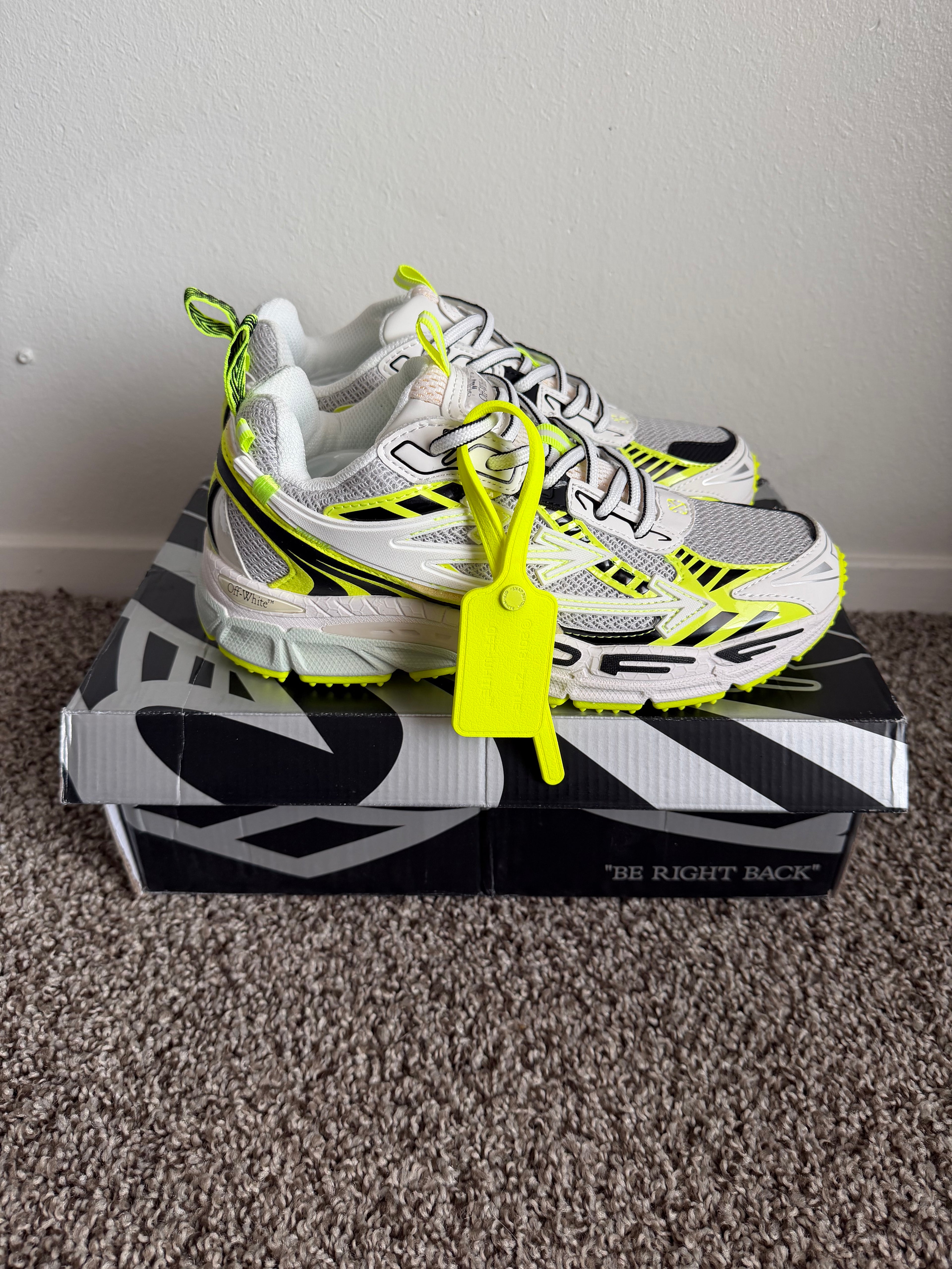 Off-white be right back