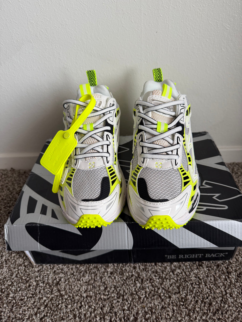 Off-white be right back